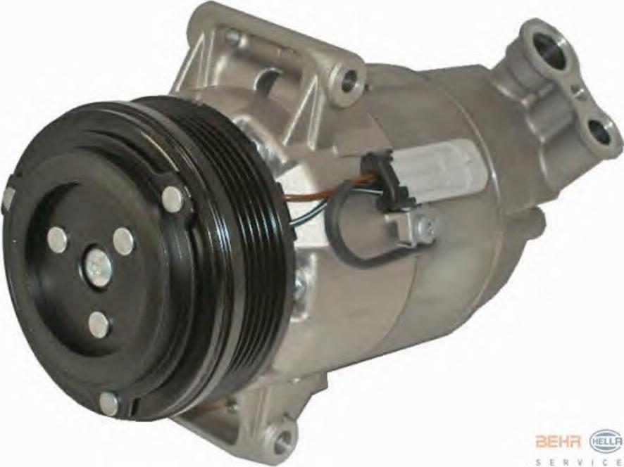 HELLA 8FK351135401 - Compressor, air conditioning autospares.lv