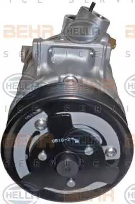 HELLA 8FK 351 135-421 - Compressor, air conditioning autospares.lv