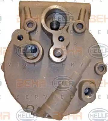 HELLA 8FK 351 135-561 - Compressor, air conditioning autospares.lv