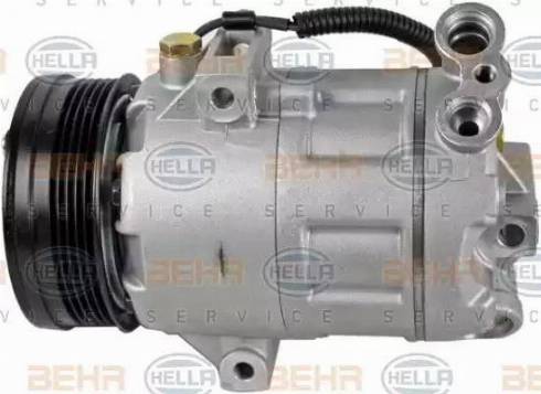 HELLA 8FK 351 135-511 - Compressor, air conditioning autospares.lv