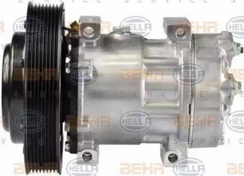 HELLA 8FK 351 135-581 - Compressor, air conditioning autospares.lv