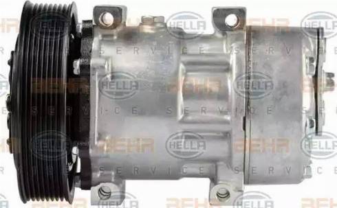 HELLA 8FK 351 135-691 - Compressor, air conditioning autospares.lv