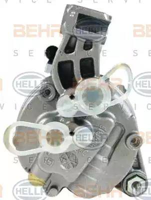 HELLA 8FK 351 135-601 - Compressor, air conditioning autospares.lv