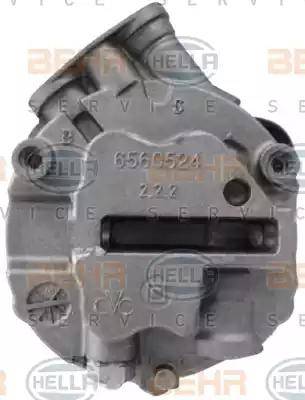 HELLA 8FK 351 135-011 - Compressor, air conditioning autospares.lv