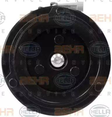 HELLA 8FK 351 135-021 - Compressor, air conditioning autospares.lv