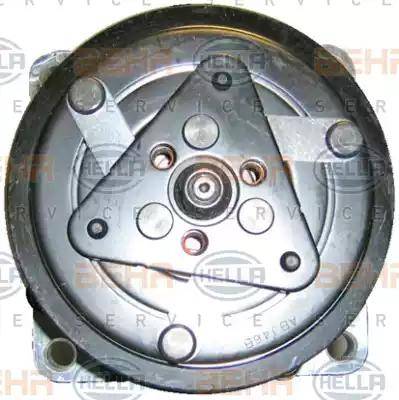 HELLA 8FK 351 135-141 - Compressor, air conditioning autospares.lv