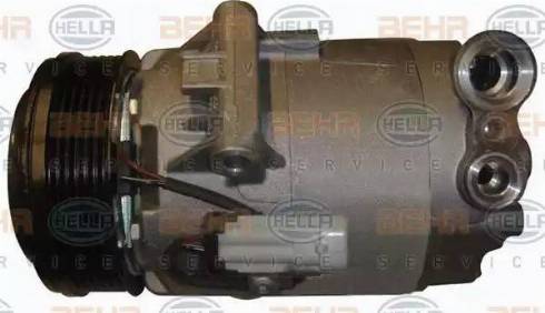 HELLA 8FK 351 135-131 - Compressor, air conditioning autospares.lv