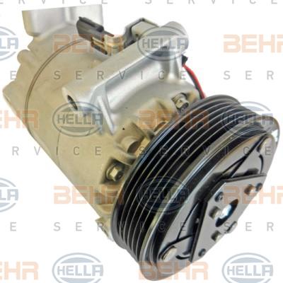 HELLA 8FK 351 135-851 - Compressor, air conditioning autospares.lv