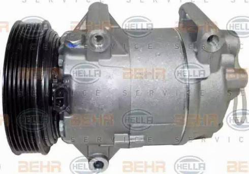 HELLA 8FK 351 135-861 - Compressor, air conditioning autospares.lv