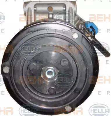 HELLA 8FK 351 135-811 - Compressor, air conditioning autospares.lv