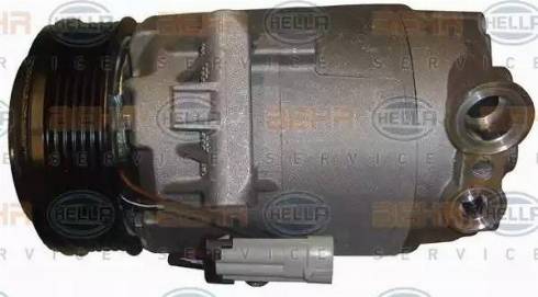 HELLA 8FK 351 135-331 - Compressor, air conditioning autospares.lv