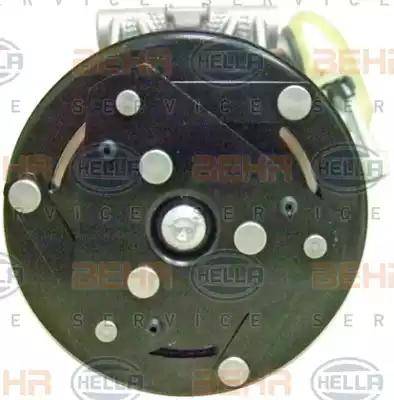 HELLA 8FK 351 135-221 - Compressor, air conditioning autospares.lv