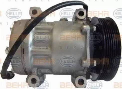 HELLA 8FK 351 135-711 - Compressor, air conditioning autospares.lv