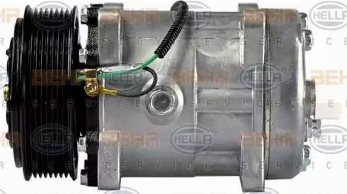 HELLA 8FK 351 135-731 - Compressor, air conditioning autospares.lv