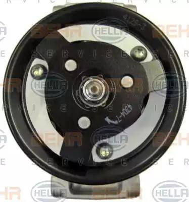 HELLA 8FK 351 136-061 - Compressor, air conditioning autospares.lv