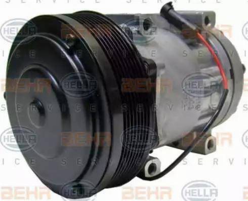 HELLA 8FK 351 130-651 - Compressor, air conditioning autospares.lv