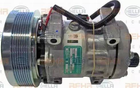 HELLA 8FK 351 130-151 - Compressor, air conditioning autospares.lv