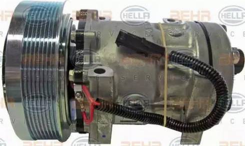 HELLA 8FK 351 130-151 - Compressor, air conditioning autospares.lv