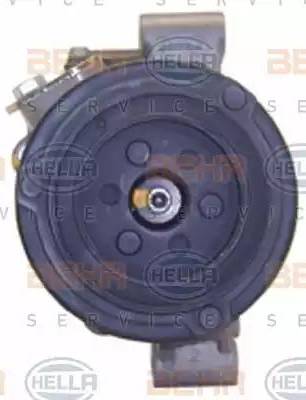 HELLA 8FK 351 131-651 - Compressor, air conditioning autospares.lv