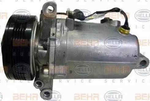 HELLA 8FK 351 131-161 - Compressor, air conditioning autospares.lv