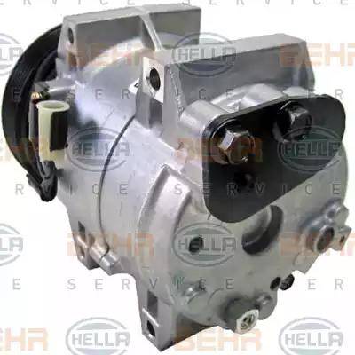 HELLA 8FK 351 133-951 - Compressor, air conditioning autospares.lv