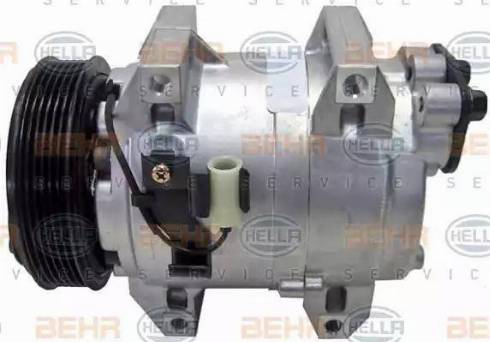 HELLA 8FK 351 133-951 - Compressor, air conditioning autospares.lv