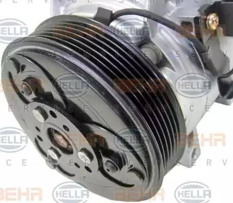 HELLA 8FK 351 133-951 - Compressor, air conditioning autospares.lv