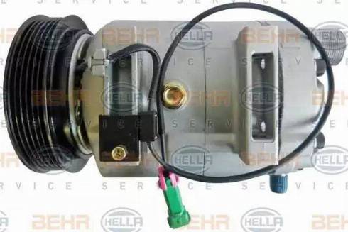 HELLA 8FK 351 133-521 - Compressor, air conditioning autospares.lv