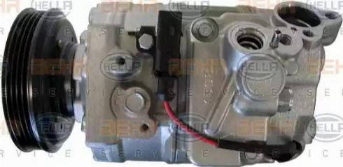 HELLA 8FK 351 132-611 - Compressor, air conditioning autospares.lv