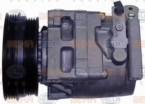 HELLA 8FK 351 129-601 - Compressor, air conditioning autospares.lv