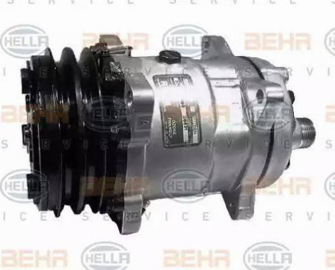 HELLA 8FK 351 124-091 - Compressor, air conditioning autospares.lv