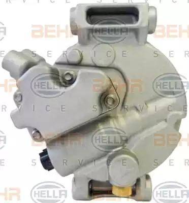 HELLA 8FK 351 125-691 - Compressor, air conditioning autospares.lv