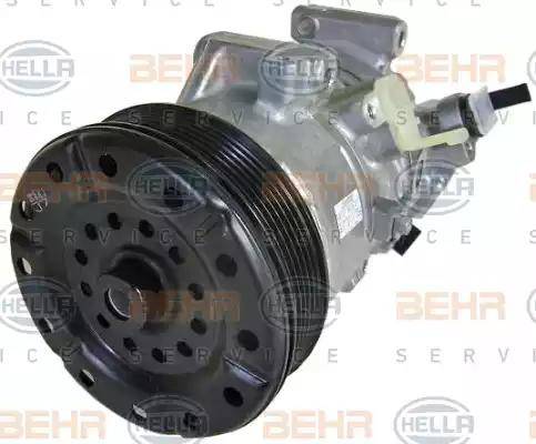 HELLA 8FK 351 125-121 - Compressor, air conditioning autospares.lv