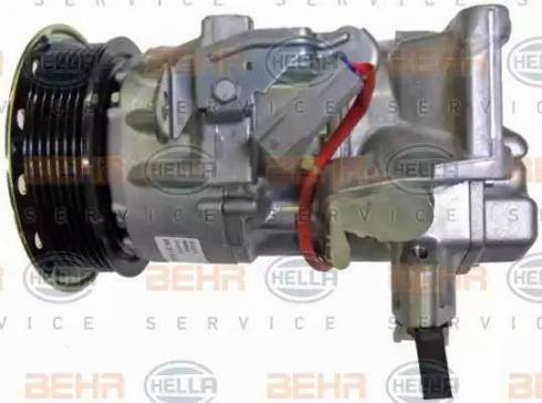 HELLA 8FK 351 125-241 - Compressor, air conditioning autospares.lv