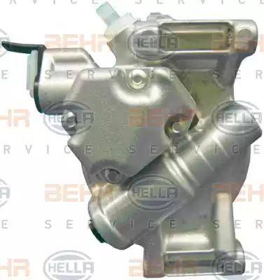 HELLA 8FK 351 125-201 - Compressor, air conditioning autospares.lv