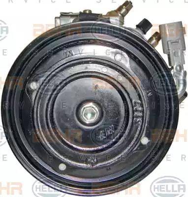 HELLA 8FK 351 125-211 - Compressor, air conditioning autospares.lv