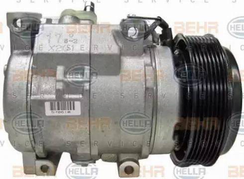 HELLA 8FK 351 125-211 - Compressor, air conditioning autospares.lv