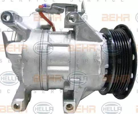 HELLA 8FK 351 125-231 - Compressor, air conditioning autospares.lv