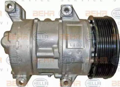 HELLA 8FK 351 125-221 - Compressor, air conditioning autospares.lv