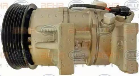 HELLA 8FK 351 125-741 - Compressor, air conditioning autospares.lv