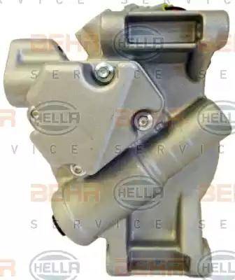 HELLA 8FK 351 125-701 - Compressor, air conditioning autospares.lv