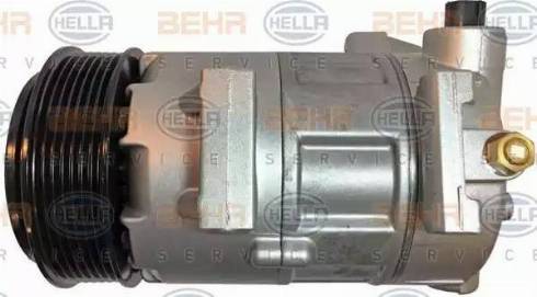 HELLA 8FK 351 125-721 - Compressor, air conditioning autospares.lv