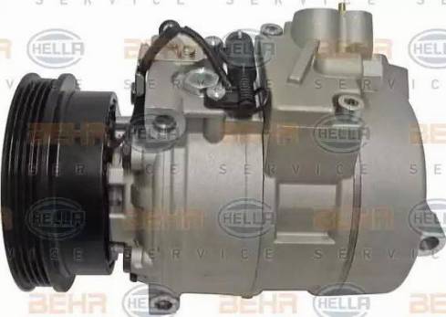 HELLA 8FK 351 126-991 - Compressor, air conditioning autospares.lv