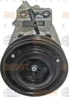 HELLA 8FK 351 126-991 - Compressor, air conditioning autospares.lv