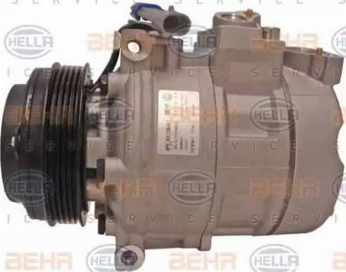 HELLA 8FK 351 126-941 - Compressor, air conditioning autospares.lv