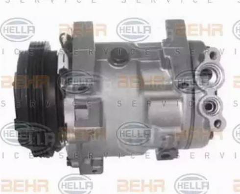 HELLA 8FK 351 126-401 - Compressor, air conditioning autospares.lv