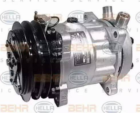 HELLA 8FK 351 126-031 - Compressor, air conditioning autospares.lv