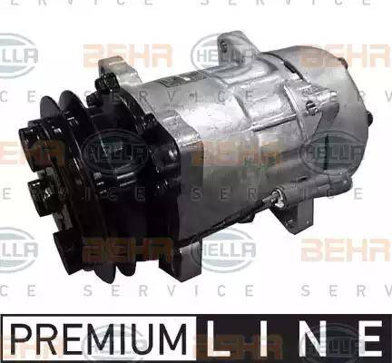 HELLA 8FK 351 126-071 - Compressor, air conditioning autospares.lv