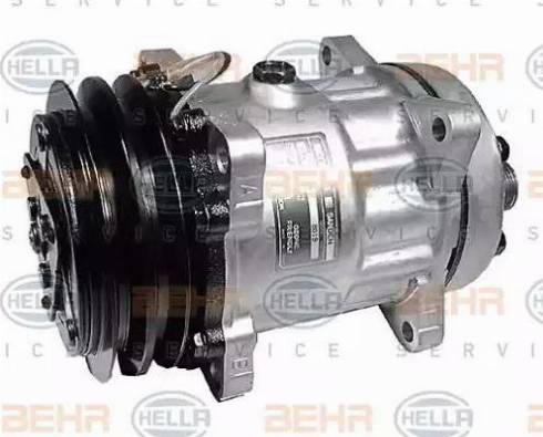 HELLA 8FK 351 126-181 - Compressor, air conditioning autospares.lv