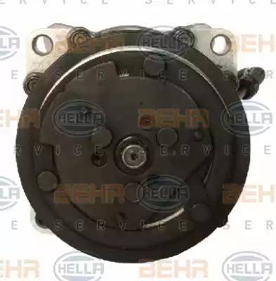 HELLA 8FK 351 126-861 - Compressor, air conditioning autospares.lv